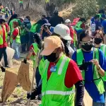 Megalimpieza en Río San Pedro retira 7 mil Toneladas de basura