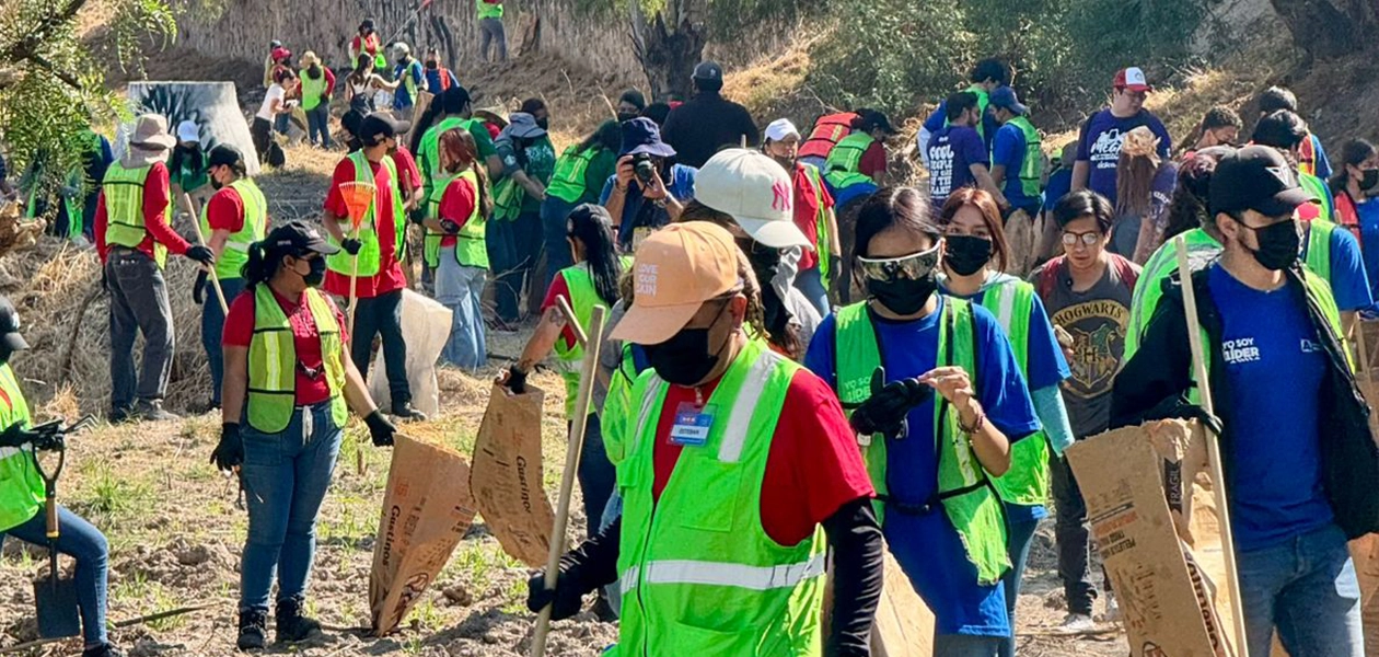 Megalimpieza en Río San Pedro retira 7 mil Toneladas de basura