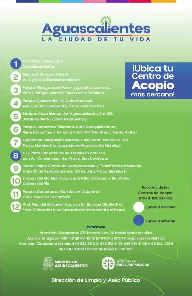Municipio impulsa reciclaje en Aguascalientes 2026 2