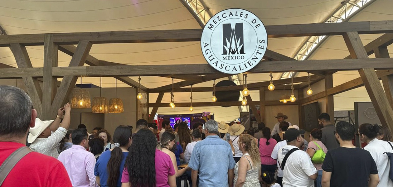 Pabellón de Mezcales atractivo de la Feria de San Marcos 2026