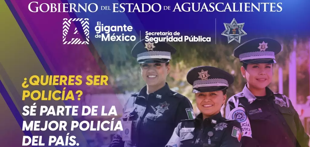 Policía Estatal de Aguascalientes abre convocatoria de ingreso