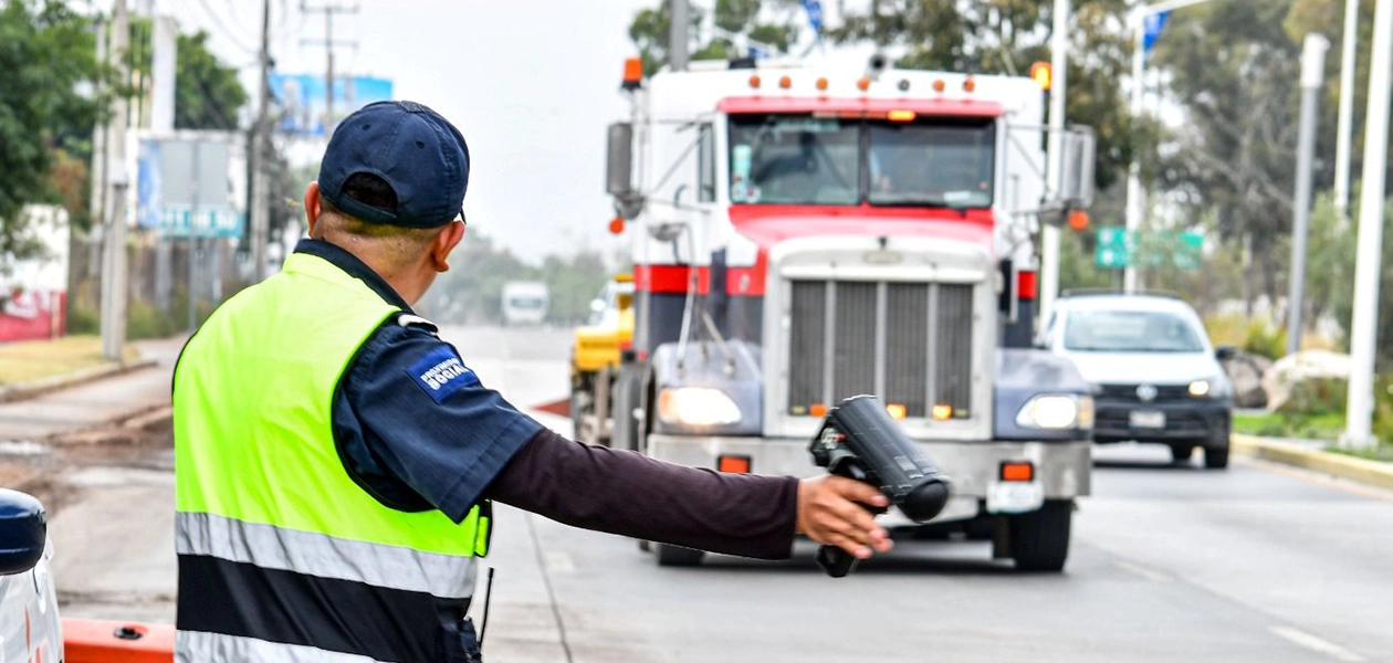 Aguascalientes refuerza seguridad vial con operativo permanente de Transporte Pesado