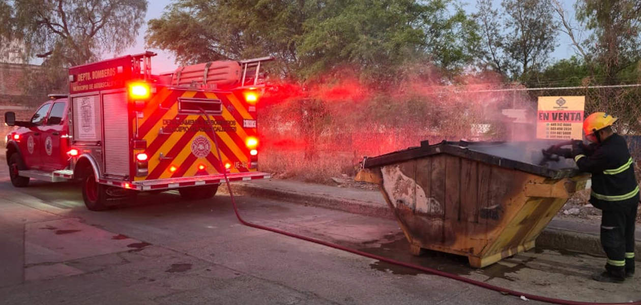 Crecen los incendios en contenedores de basura