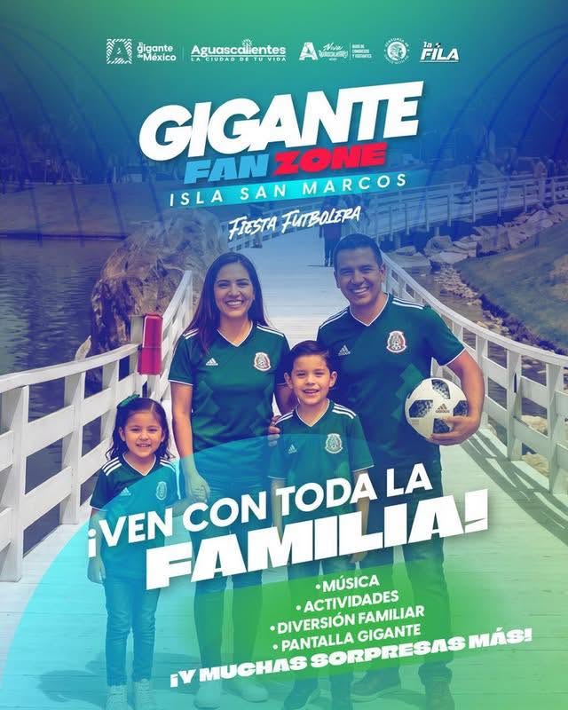 Instalarán pantallas gigantes para vivir el Mundial en Aguascalientes