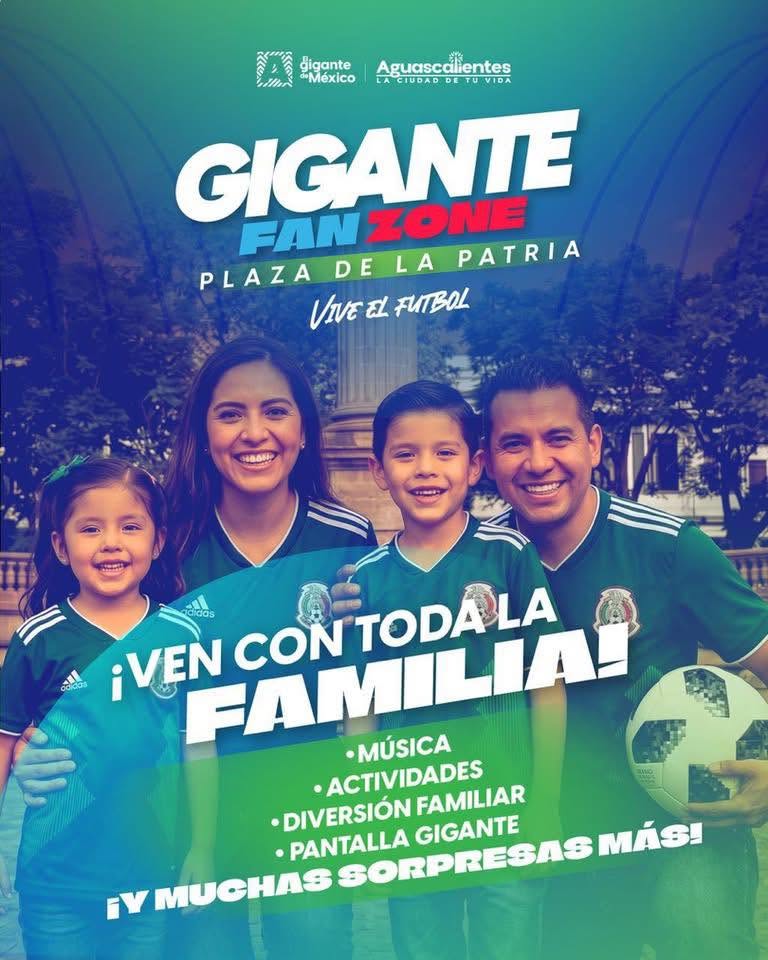 Instalarán pantallas gigantes para vivir el Mundial en Aguascalientes