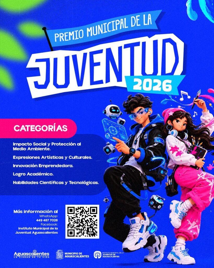 Aguascalientes convocatoria Premio Municipal de la Juventud 2026 2