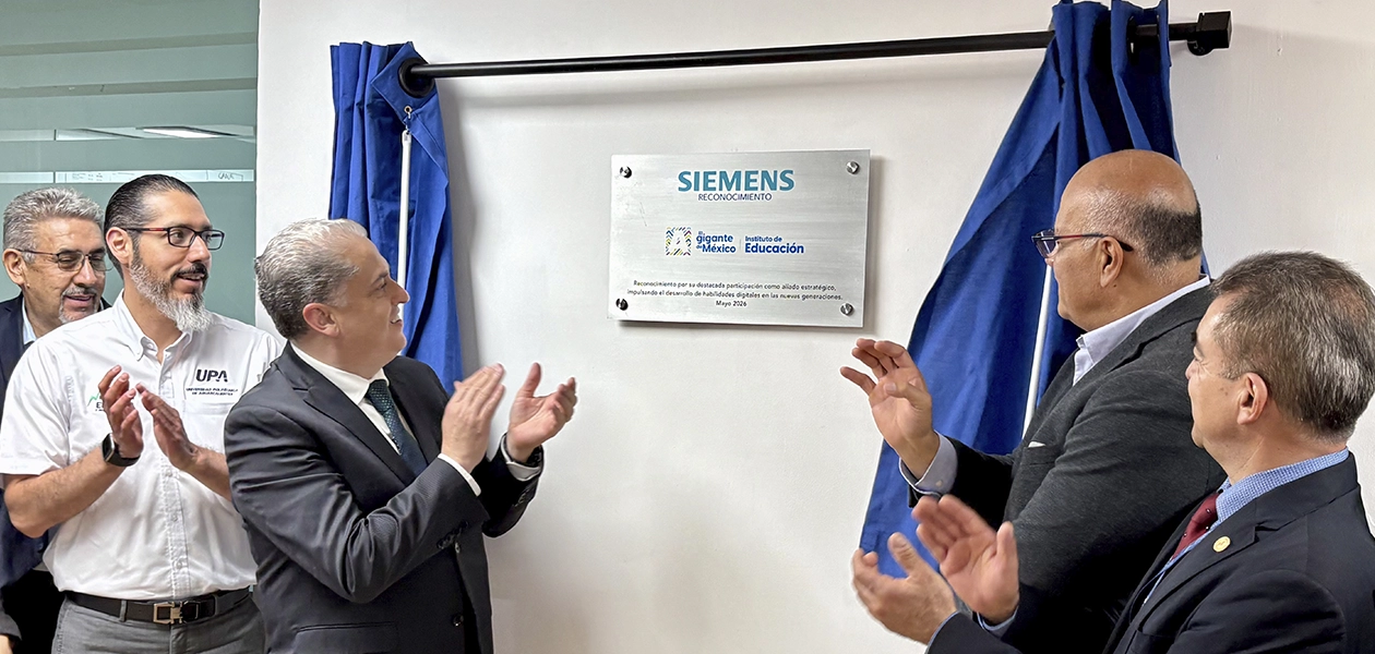 Aguascalientes es reconocido por Siemens debido a su vanguardia en educación digital