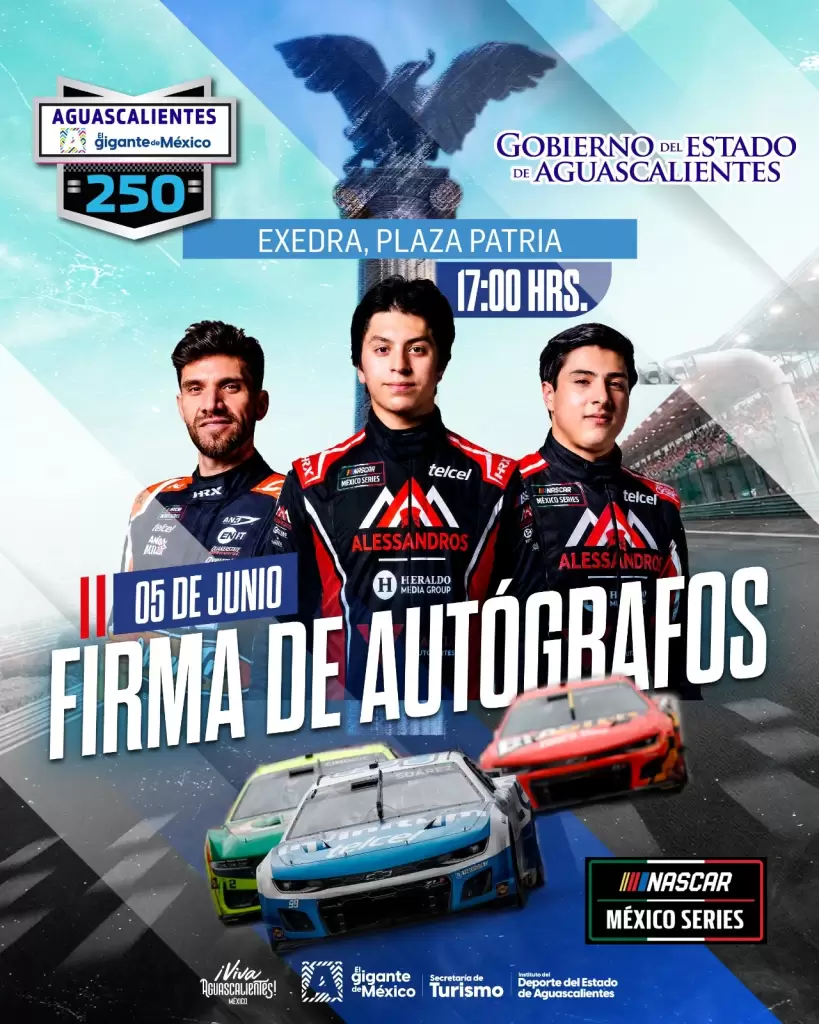 Aguascalientes recibe la 5.ª fecha de NASCAR México Series este fin de semana