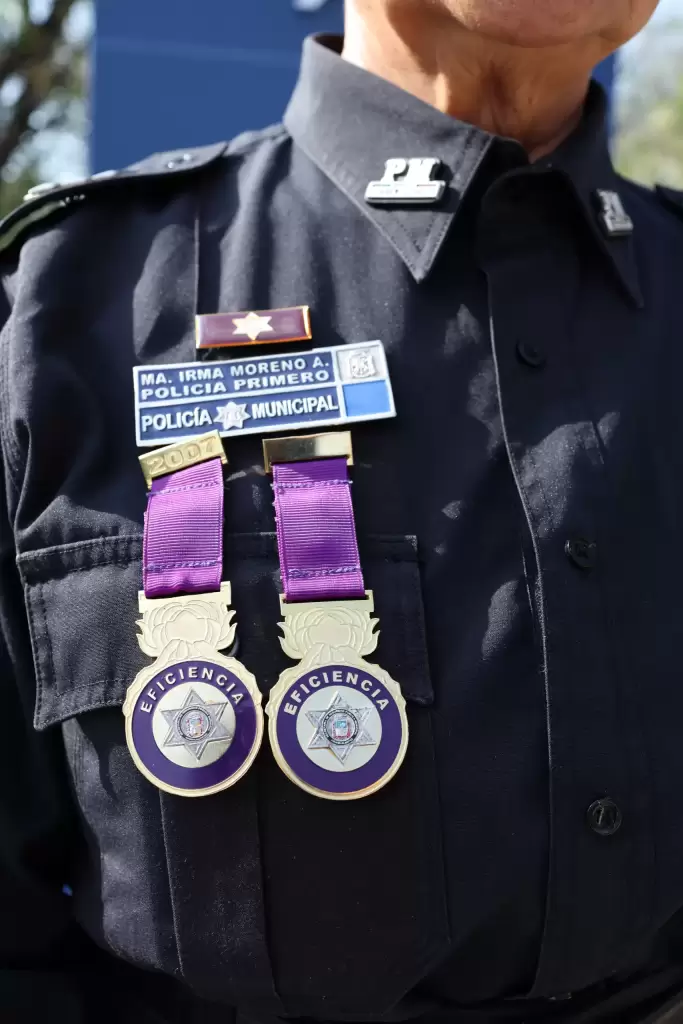 CONOCE A IRMA MORENO, LA PRIMERA MUJER POLICÍA DE AGUASCALIENTES