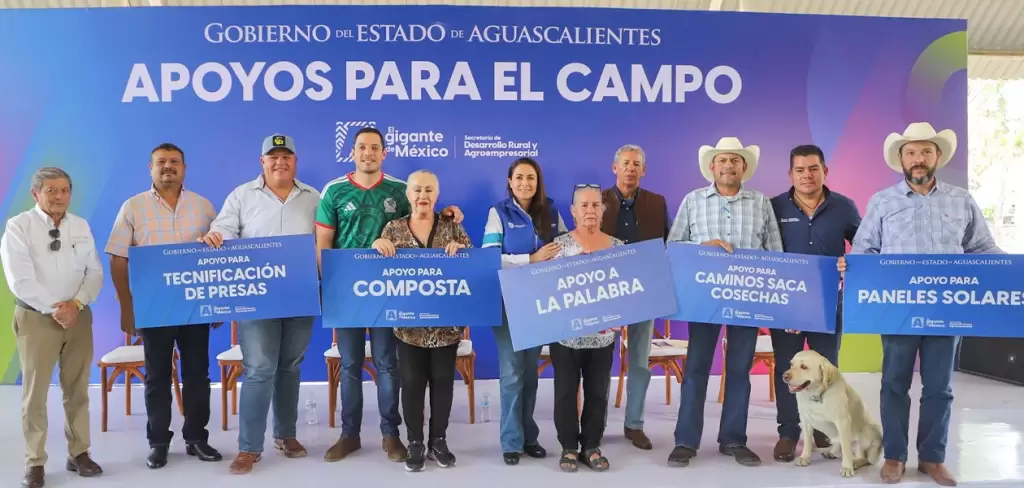 Calvillo se transforma con histórica inversión en obra pública y apoyos al campo de Tere Jiménez