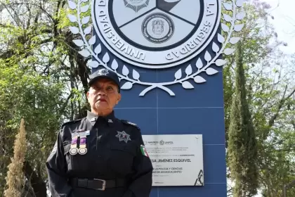 Conoce a Irma Moreno, la primera mujer policía en la historia de Aguascalientes AGUASCALIENTES, AGS.