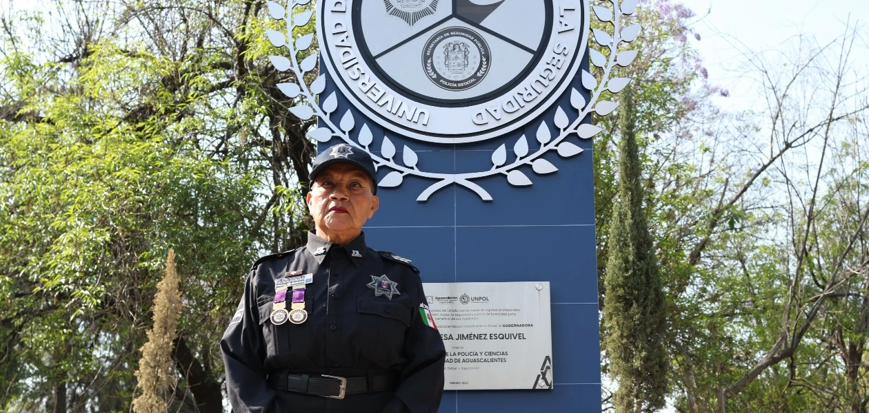 Conoce a Irma Moreno, la primera mujer policía en la historia de Aguascalientes AGUASCALIENTES, AGS.