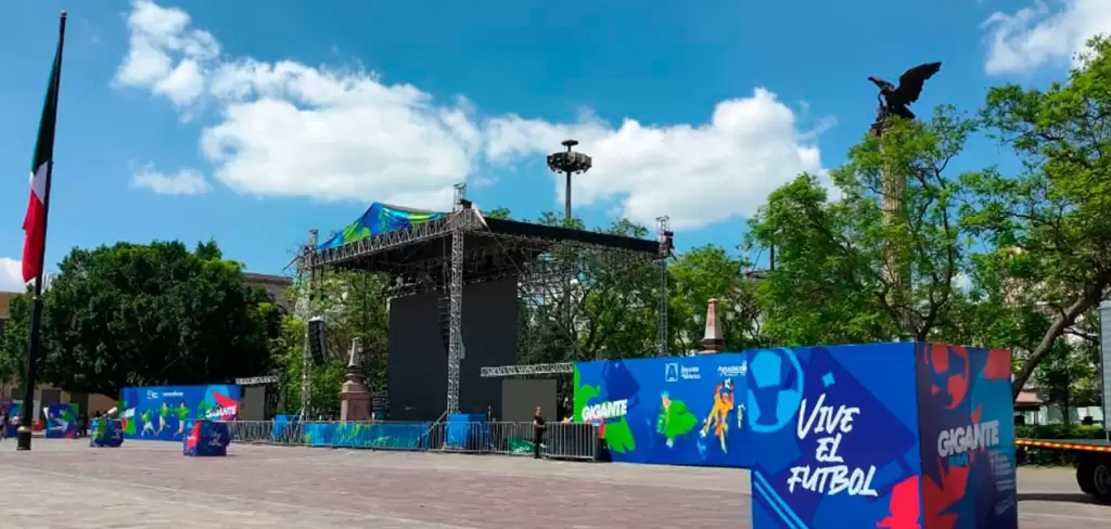 Fan Zone en Exedra