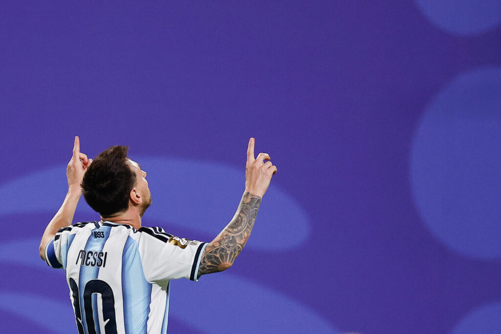 Un partido histórico para Messi