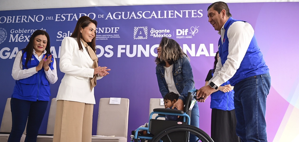 Impulso a la inclusión: Gobernadora entrega 165 apoyos funcionales