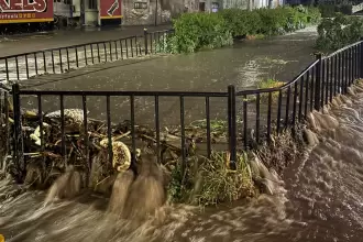 Lluvia en Aguascalientes termina con 30 destrozos y un fallecido