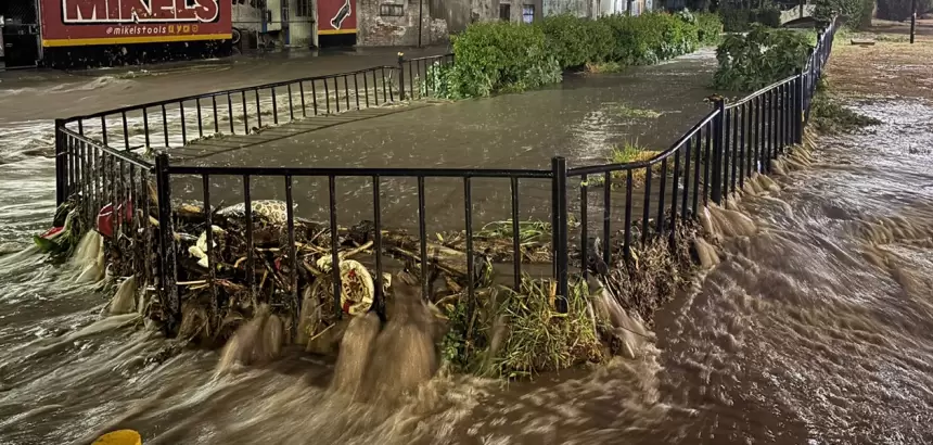 Lluvia en Aguascalientes termina con 30 destrozos y un fallecido