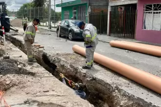 MIAA rehabilita red de alcantarillado en el Fidel Velázquez