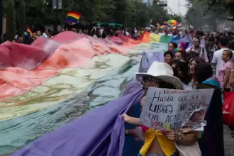 Marcha LGBTQ+ en Aguascalientes