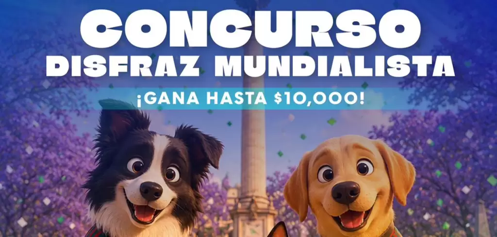Mascotas participarán por 10 mil pesos en concurso de disfraces en Plaza Patria