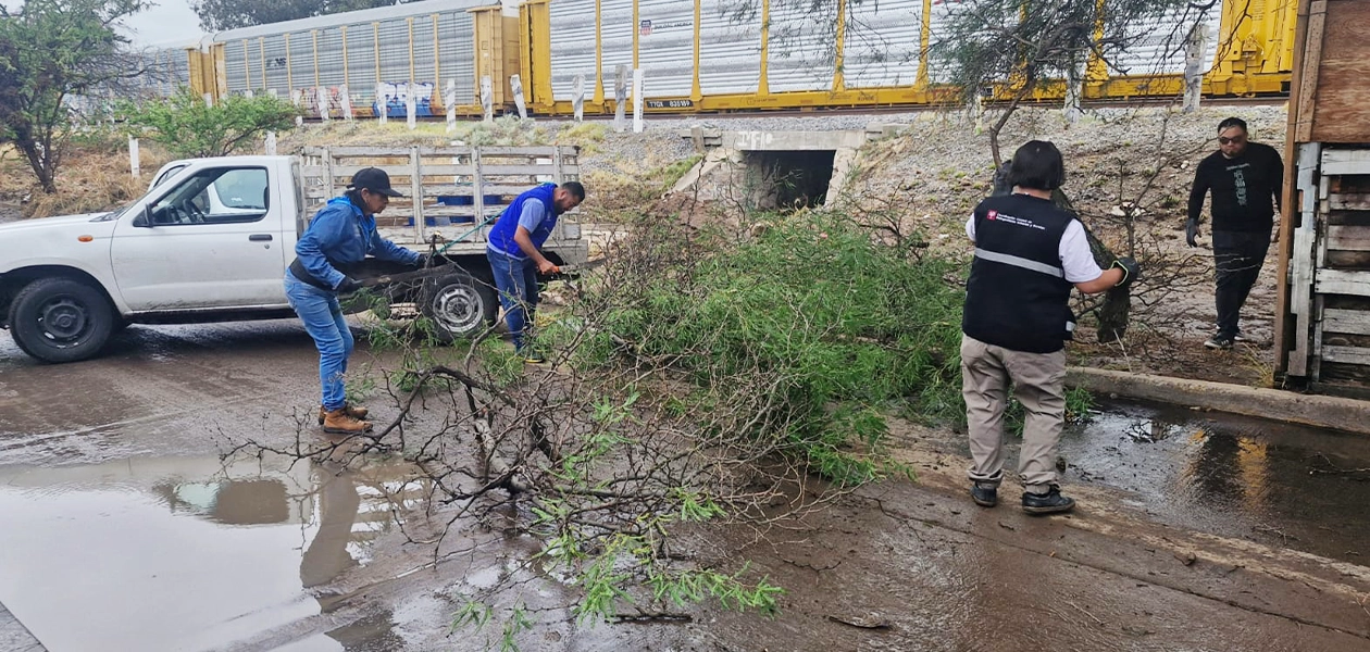 Municipio de Aguascalientes refuerza atención por lluvias en colonias y vialidades