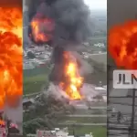 Explotan 4 pipas de gas en Puebla; 2 mil personas son evacuadas