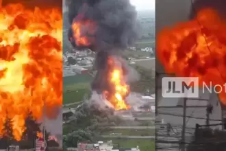 Explotan 4 pipas de gas en Puebla; 2 mil personas son evacuadas