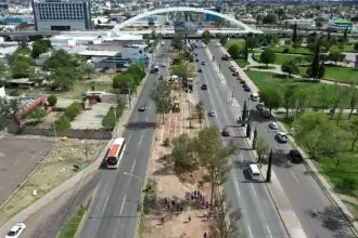 Rehabilitación de la Avenida José María Chávez en Aguascalientes