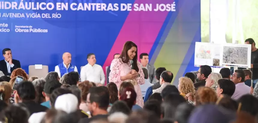 Tere Jiménez arranca nuevo proyecto de conectividad vial y drenaje al poniente