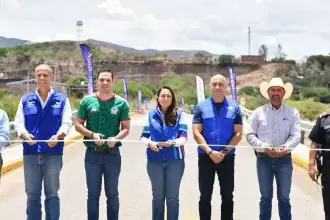 Tere Jiménez entrega obra pública, apoyos al campo y acerca servicios a familias de Calvillo