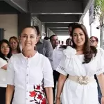 Tere Jiménez y Claudia Sheinbaum entregan Becas Rita Cetina en Aguascalientes