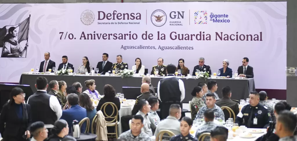 Tere Jiménez y Guardia Nacional blindan la seguridad de Aguascalientes
