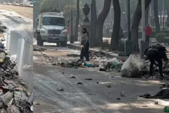 Toneladas de basura invaden la Ciudad de México