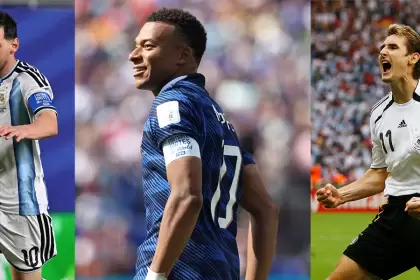Los mayores goleadores en la historia de los Mundiales