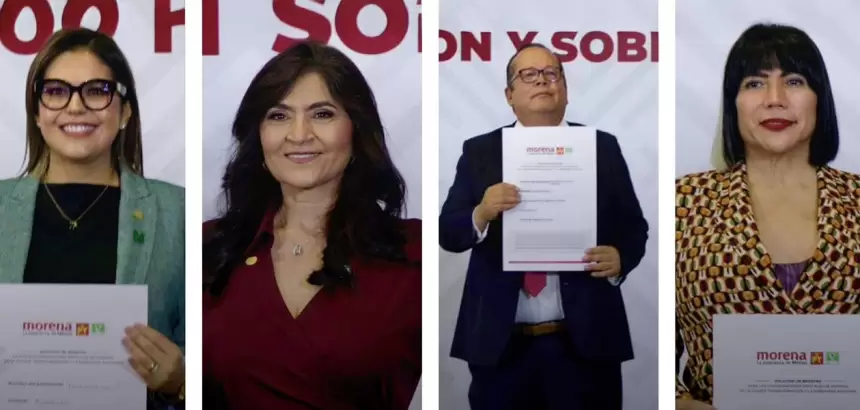 Primeros precandidatos de Morena a la gubernatura de Aguascalientes