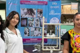 Talentos de Aguascalientes crean "SkyDrops", sistema para obtener agua de la humedad