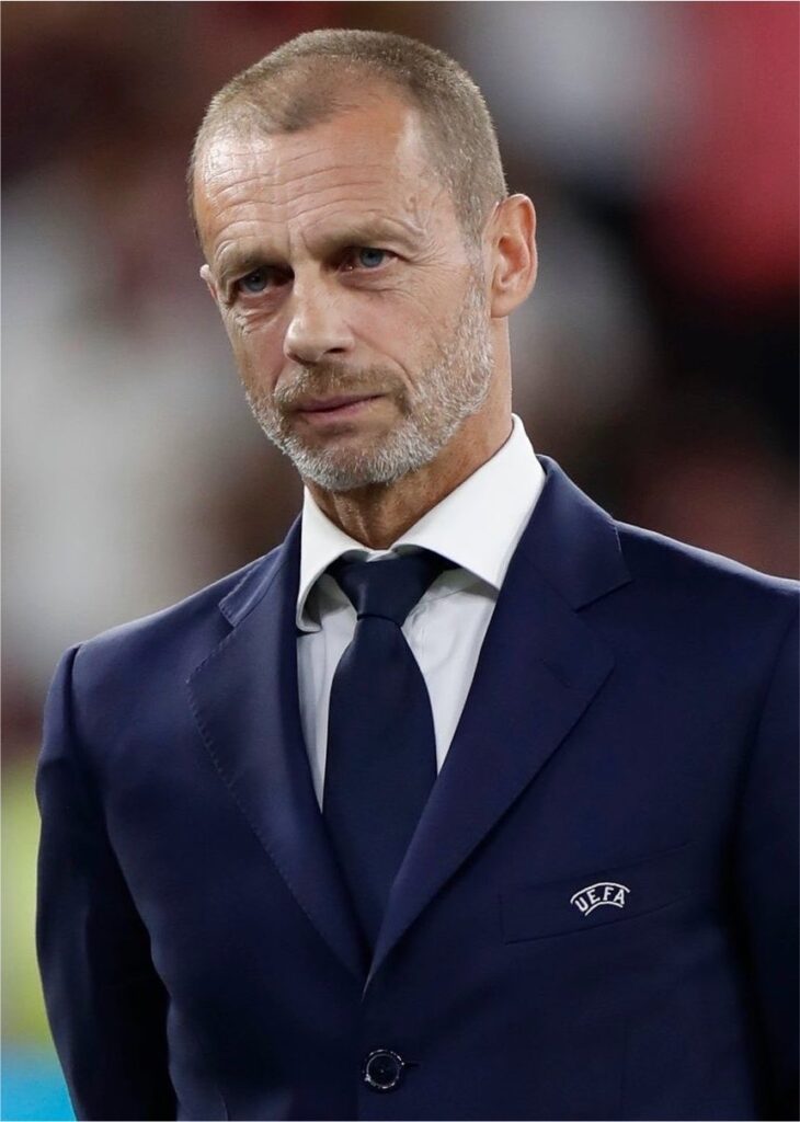 Aleksander Čeferin, presidente de la UEFA