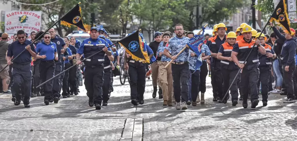 Carrera atlética "Kilómetros de Heroísmo" en Aguascalientes