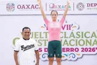 Ciclistas de Aguascalientes lideran la Vuelta Oaxaca 2026