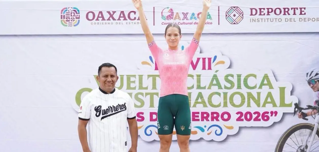 Ciclistas de Aguascalientes lideran la Vuelta Oaxaca 2026