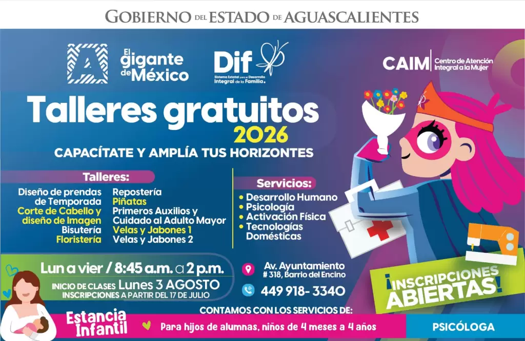 Cursos Gratuitos DIF Estatal 2