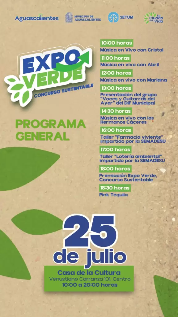 Expo Verde 2026 llega a Aguascalientes 2