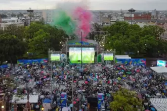 La Selección Mexicana desata la pasión en la Gigante Fan Zone de Aguascalientes