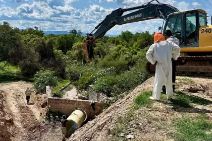 MIAA rehabilita colector pluvial en La Barranca 2026