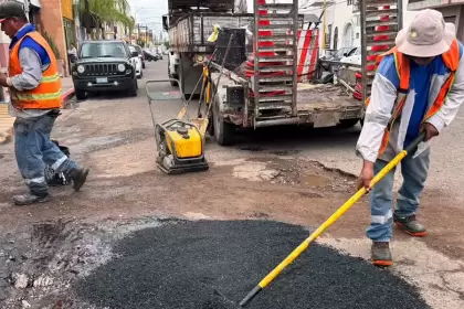Municipio de Aguascalientes intensifica bacheo por lluvias