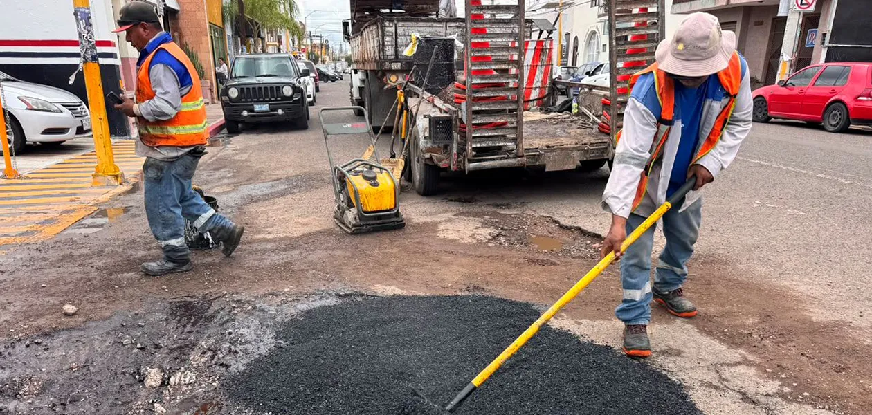 Municipio de Aguascalientes intensifica bacheo por lluvias