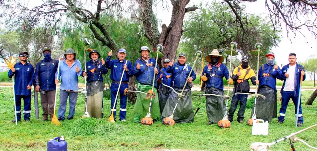 Municipio de Aguascalientes- operativo limpieza en El Molino