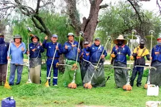 Municipio de Aguascalientes- operativo limpieza en El Molino