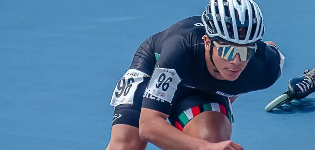 Patricio de Luna Marroquín gana plata panamericana en patinaje de velocidad