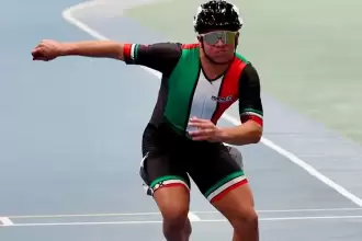 Patricio de Luna gana bronce panamericano en patinaje de velocidad